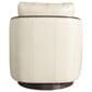 Interlochen Leather Swivel Chair in Florida Stone, , large