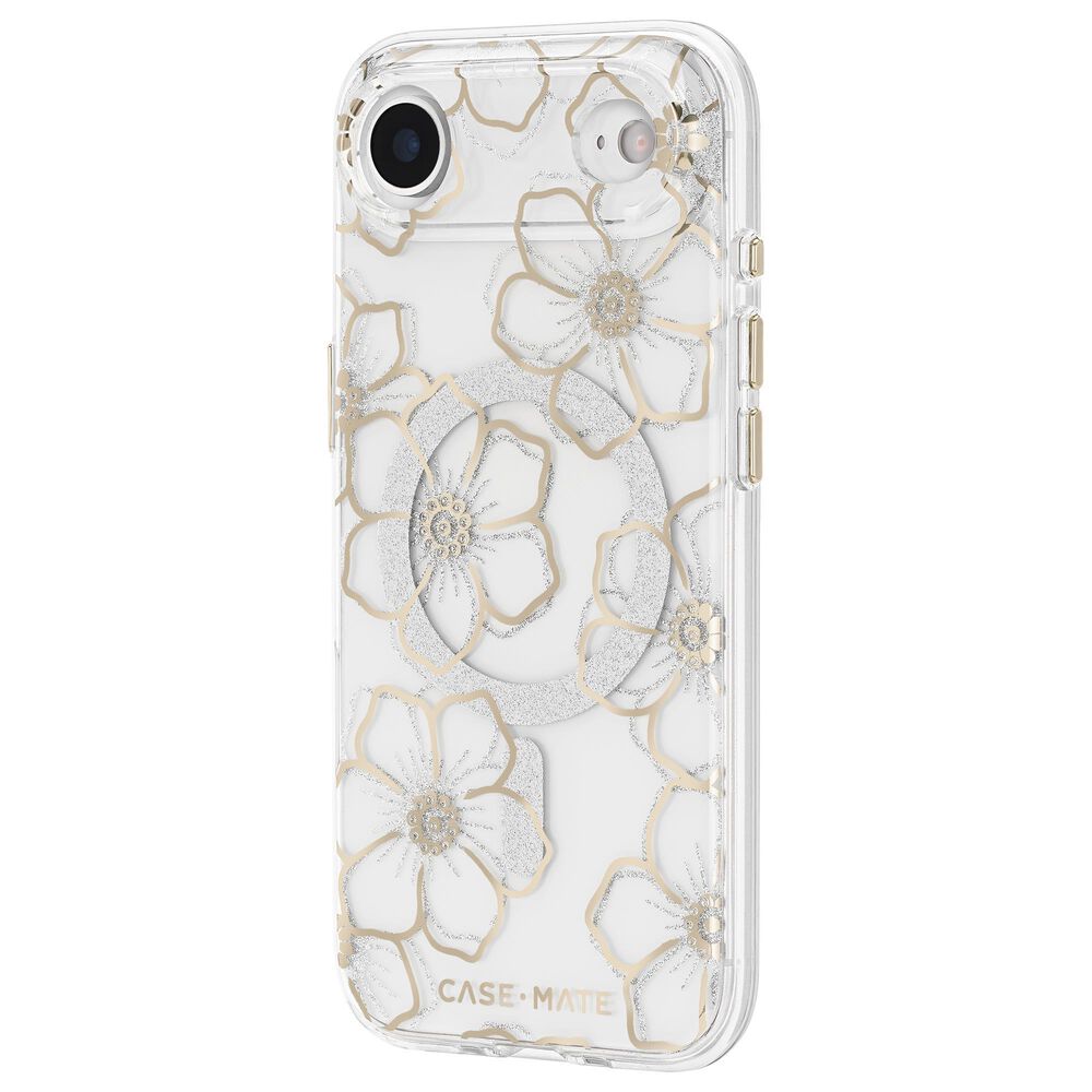Case-Mate Floral Gems MagSafe Case for iPhone 17 Air in Gold, , large