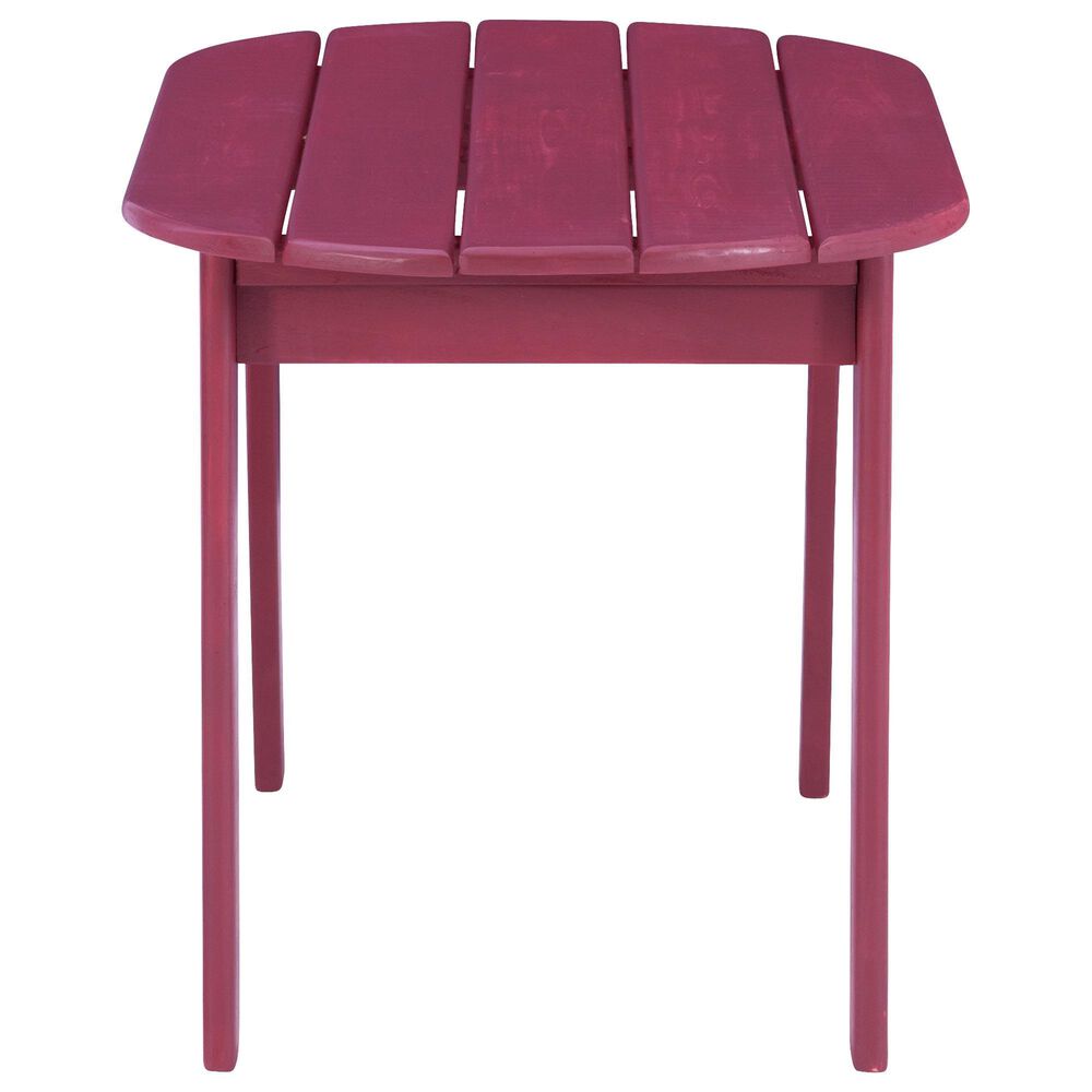 Linon Home Decor Adirondack Coffee Table in Red, , large