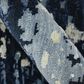 Amer Rugs Hermitage Abstract 2" x 3" Blue Sapphire Area Rug, , large