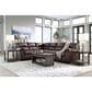 Ashley WillowBend 3-Piece Sectional with LAF Sofa in Umber, , large