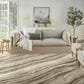 Nourison Sustainable Trends SUT05 9" x 12" Beige and Grey Area Rug, , large