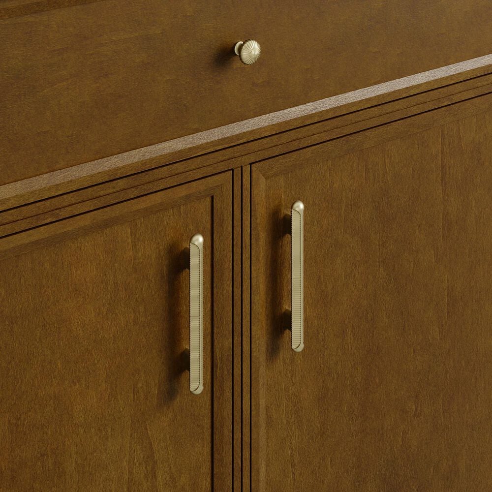 James Martin Bellshire 36" Single Bathroom Vanity Cabinet in Honey Oak, , large
