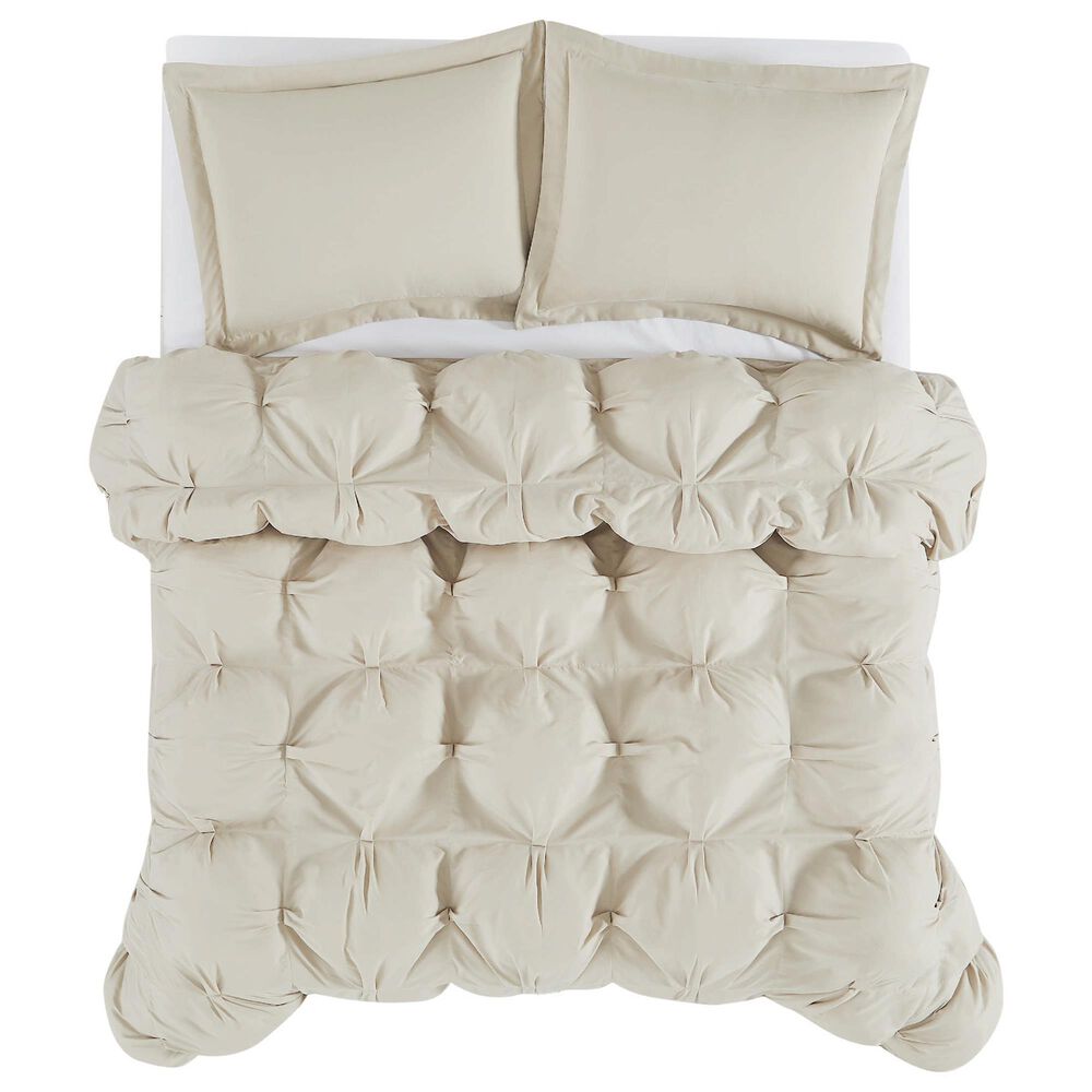 Pem America Puffer 2-Piece Twin/Twin XL Comforter Set in Beige, , large