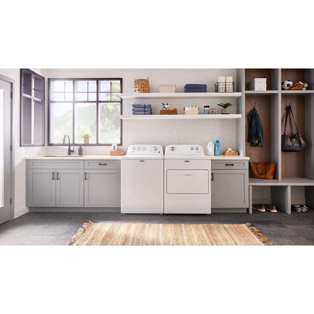 Maytag 3.8 Cu. Ft. Top Load Washer with Deep Fill in White, , large
