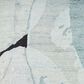 Nourison Silk Shadows 7"9" x 9"9" Blue, Black and Pink Area Rug, , large