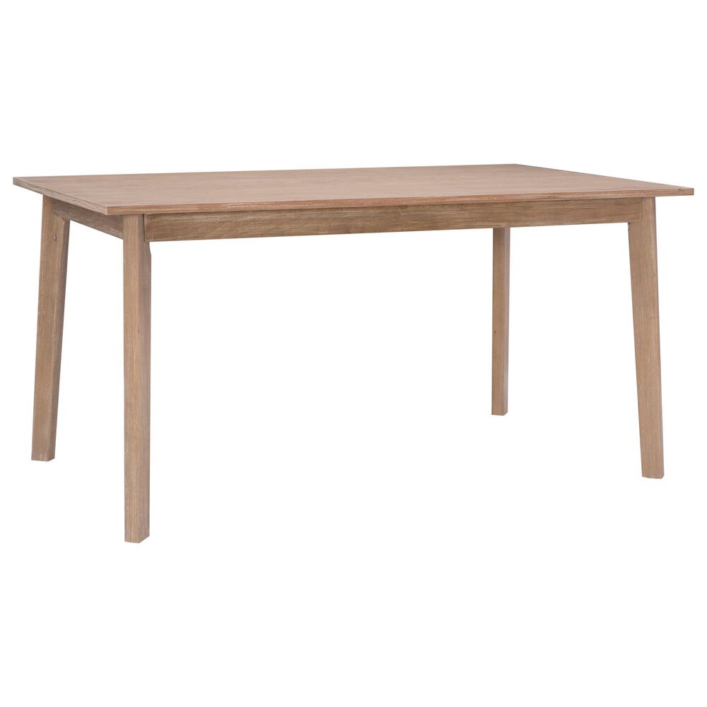 Linon Home Decor Drury Dining Table in Natural - Table Only, , large