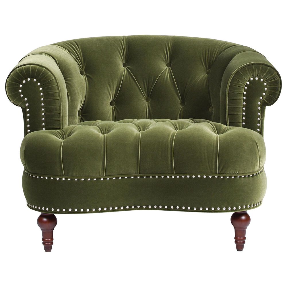 Jennifer Taylor Home La Rosa Accent Chair in Olive Green, , large