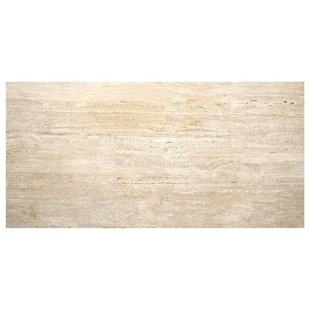 Emser Jargon Beige Strata 24&quot; x 48&quot; Glazed Porcelain Tile, , large