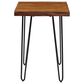 Waltham Nature"s Edge Chairside Table in Light Chestnut, , large