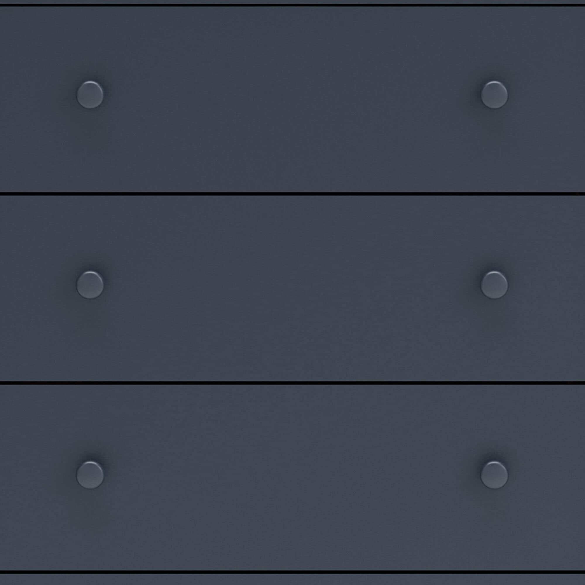 Ashley Simmenfort 5-Drawer Chest in Matte Navy Blue