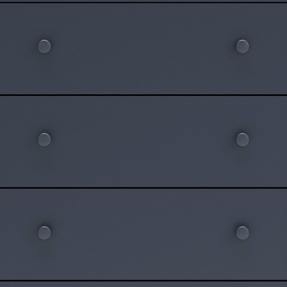 Ashley Simmenfort 5-Drawer Chest in Matte Navy Blue, , large