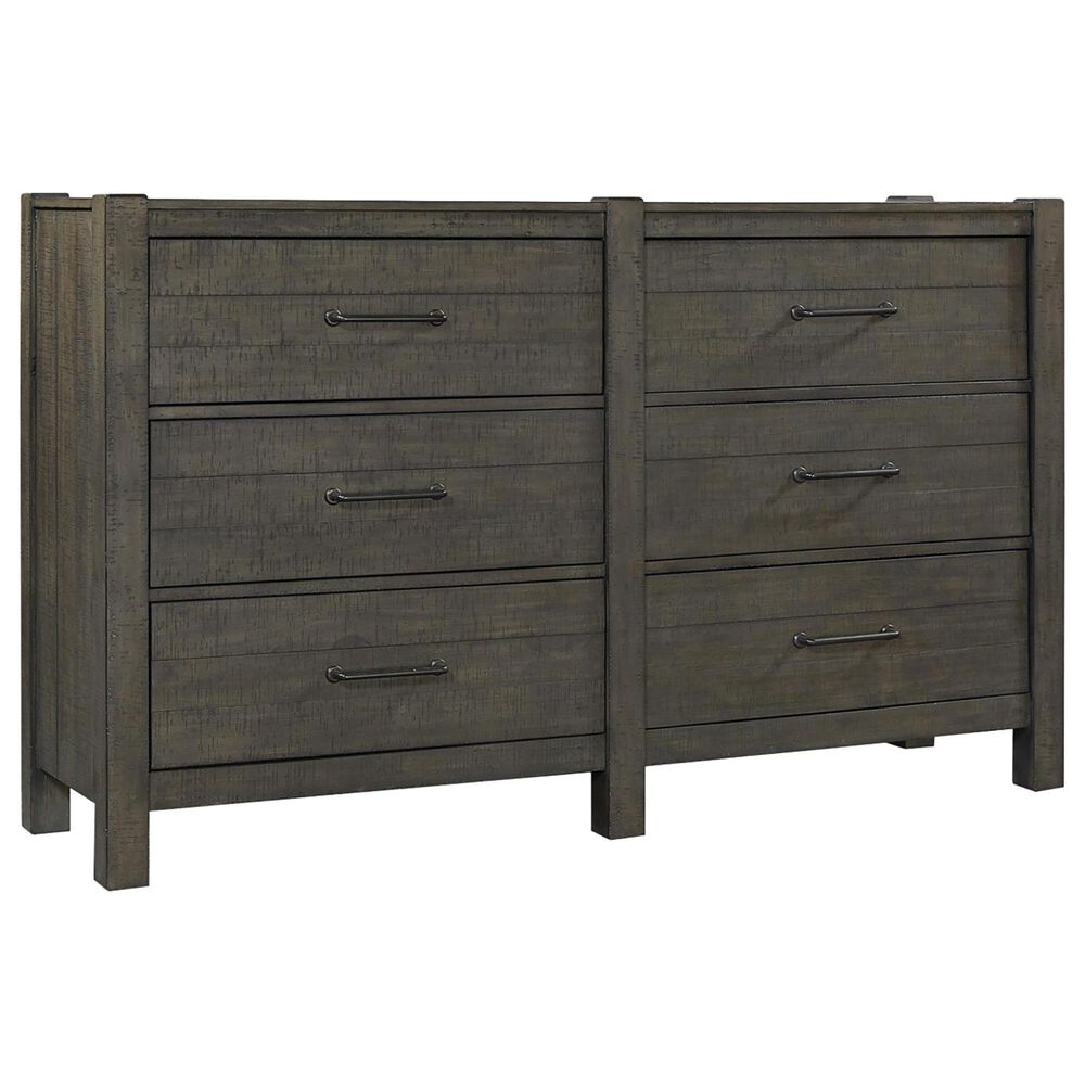 Riva Ridge Mill Creek 6 Drawer Dresser in Carob, , large