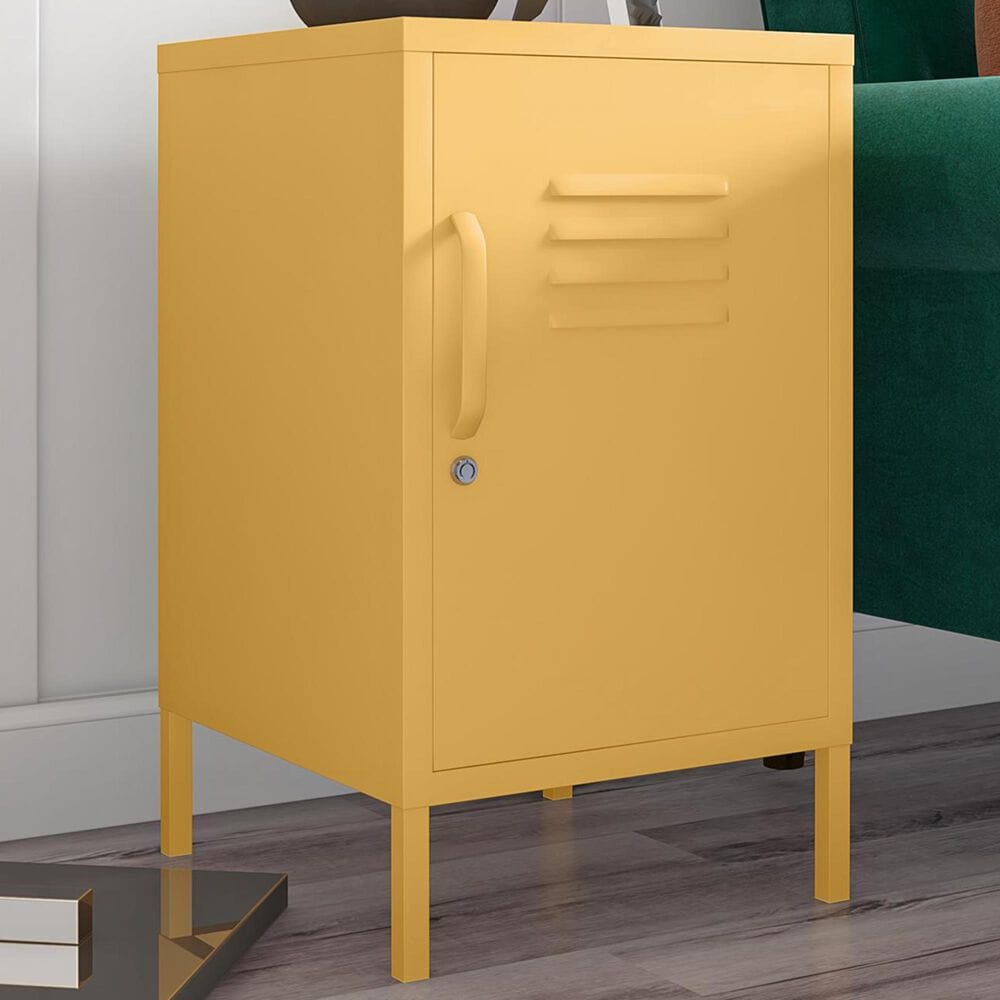 Novogratz Cache End Table in Yellow, , large