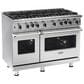 Viking Range 5 Series 6.1 Cu. Ft. Open Burner Liquid Propane Gas Range in Stainless Steel, , large