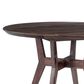 Porter Design Fall River Round Dining Table in Black Walnut - Table Only, , large