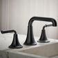 Kohler Tone Widespread Bathroom Sink Faucet in Matte Black, , large