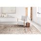 Loloi Theia THE-05 5" x 8" Taupe and Brick, , large