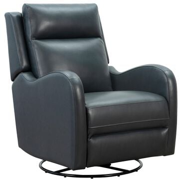 Barcalounger Carrie Swivel Glider in Dark Blue, , large