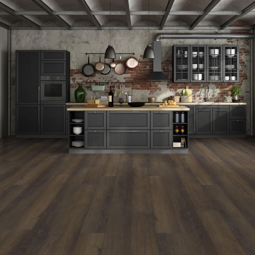 Tru-Cor Prime Mangrove Oak 7" x 60" Luxury Vinyl Plank, , large