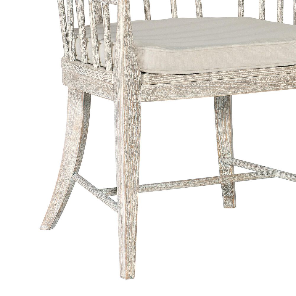 Hooker Furniture Serenity Bimini Arm Chair in Whitewashed Oak &#40;Set of 2&#41;, , large