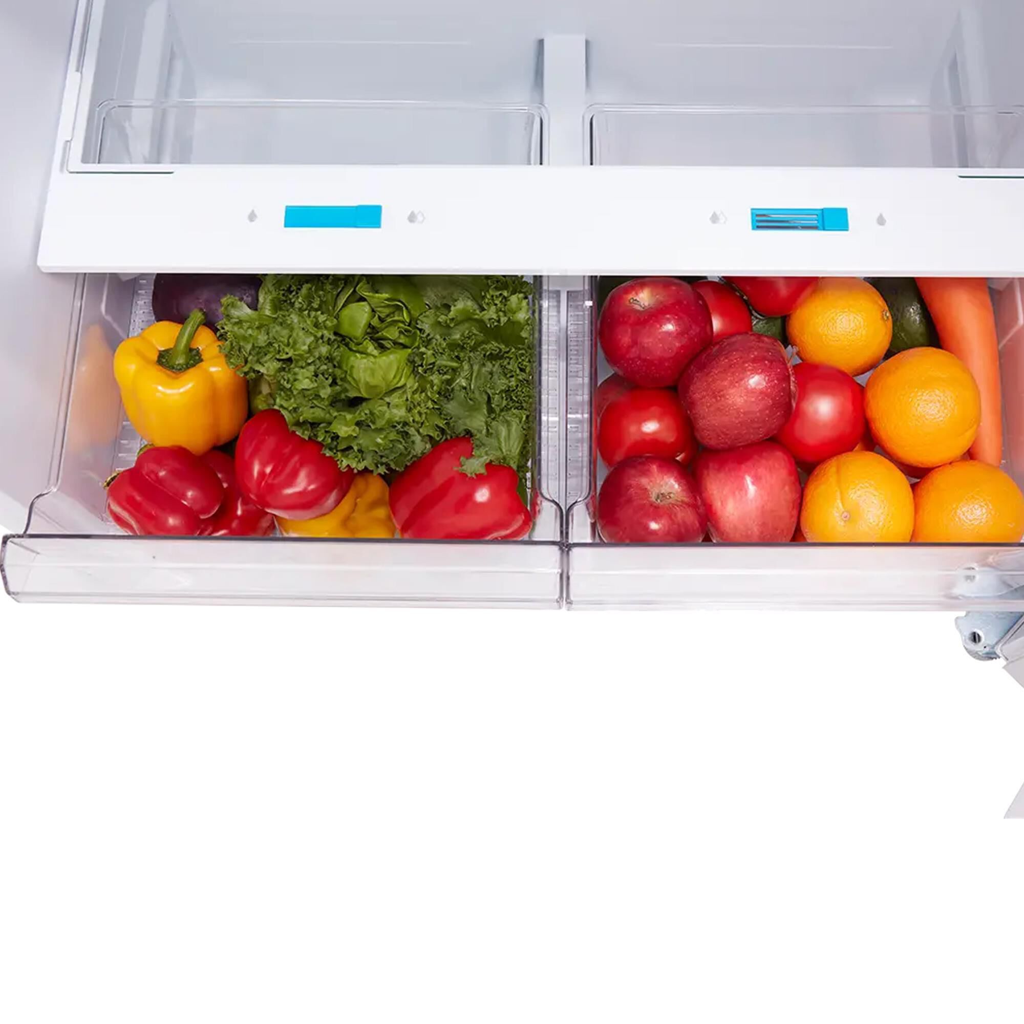 Midea 19 Cu. Ft. Garage Ready Top-Freezer Refrigerator in White