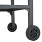 Hearth and Haven Outdoor Foldable Kitchen Cart with Side Table in Gray, , large