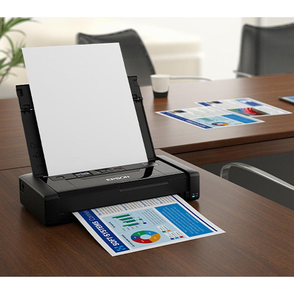 Epson WorkForce WF-110 Wireless Mobile Printer in Black, , large
