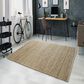 L&R Resources Natural Fiber 5" x 7"9" Indigo Area Rug, , large