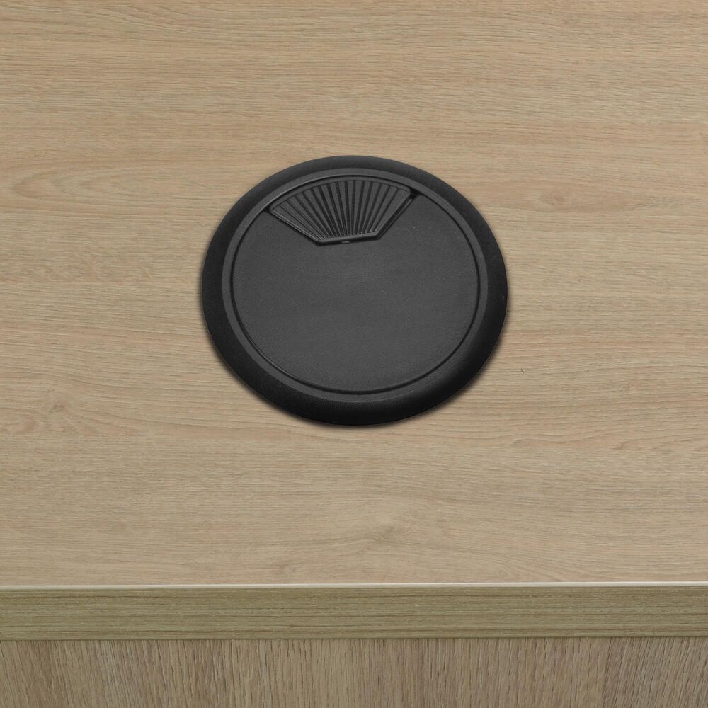 Regency Global Sourcing Legacy 42" Executive Desk with Single Pedestal Drawer Unit in Noble Oak, , large