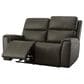Flexsteel Jarvis Power Reclining Loveseat with Headrests in Mica, , large