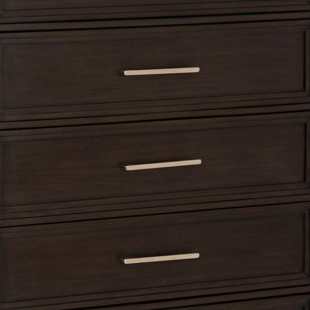Ashley Neymorton 5-Drawer Chest in Dark Grayish Brown, , large