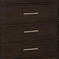Ashley Neymorton 5-Drawer Chest in Dark Grayish Brown, , large