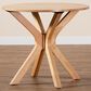 Baxton Studio Kenji 34" Dining Table in Natural Brown - Table Only, , large