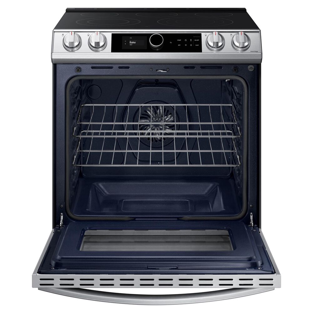 Samsung 6.3 Cu. Ft. Front Control Slidein Electric Range with Smart