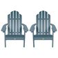 Highwood USA Classic Westport Adirondack Chair in Nantucket Blue (Set of 2), , large