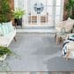 Safavieh Bermuda 3" x 5" Blue and Creme Indoor/Outdoor Area Performance Rug, , large