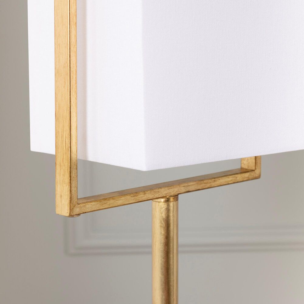 Crestview Collection Huxley Floor Lamp in Gold Leaf, , large