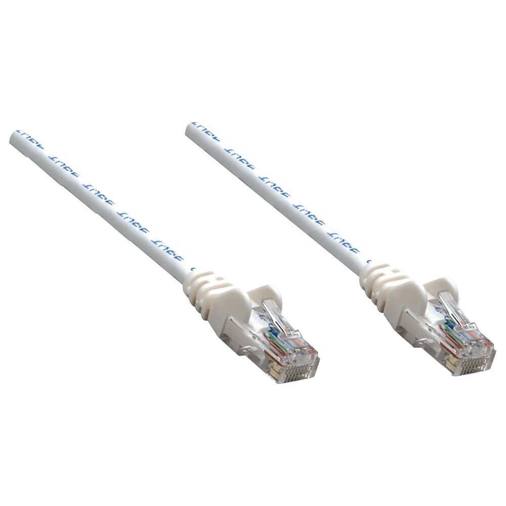 Intellinet 25 Ft. Network Cable in White, , large