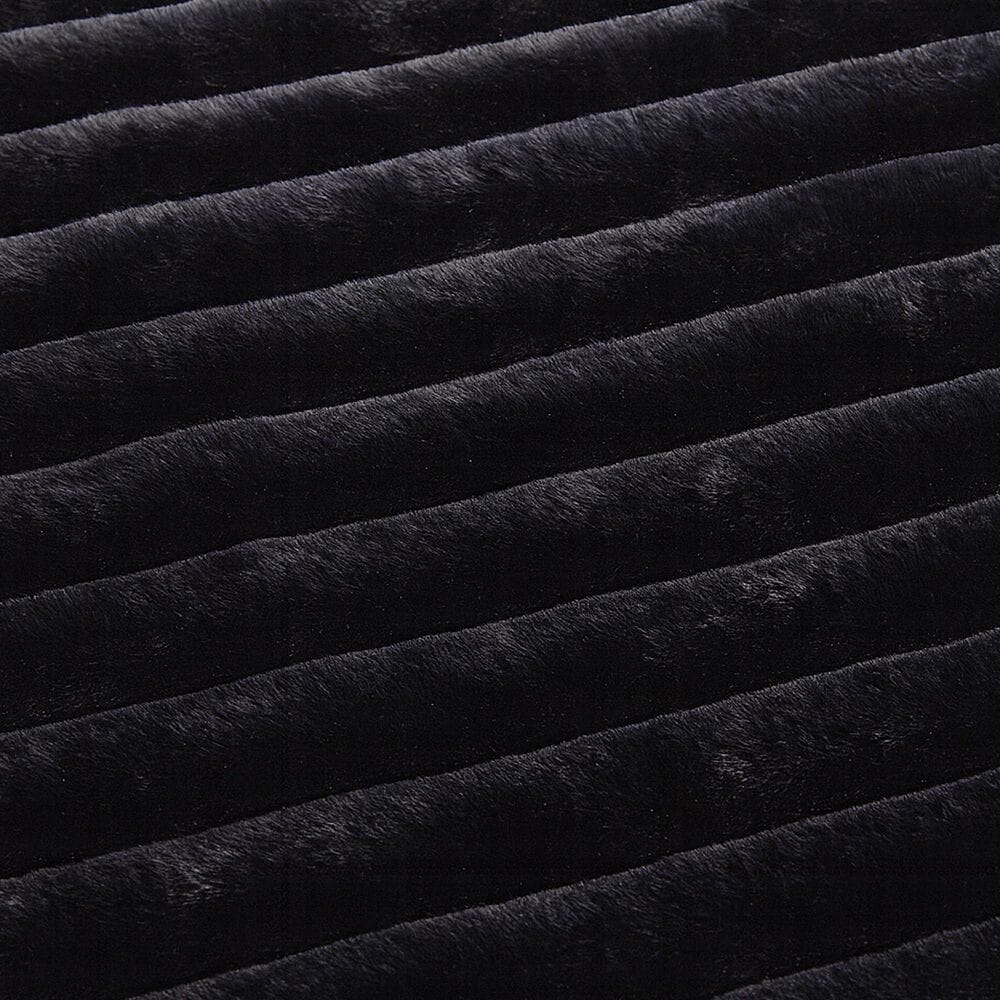 Hallmart Collectibles Chaise Sofa Large Black Pet Bed, , large