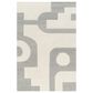 Surya Brook 2" x 3" Beige and Charcoal Area Rug, , large