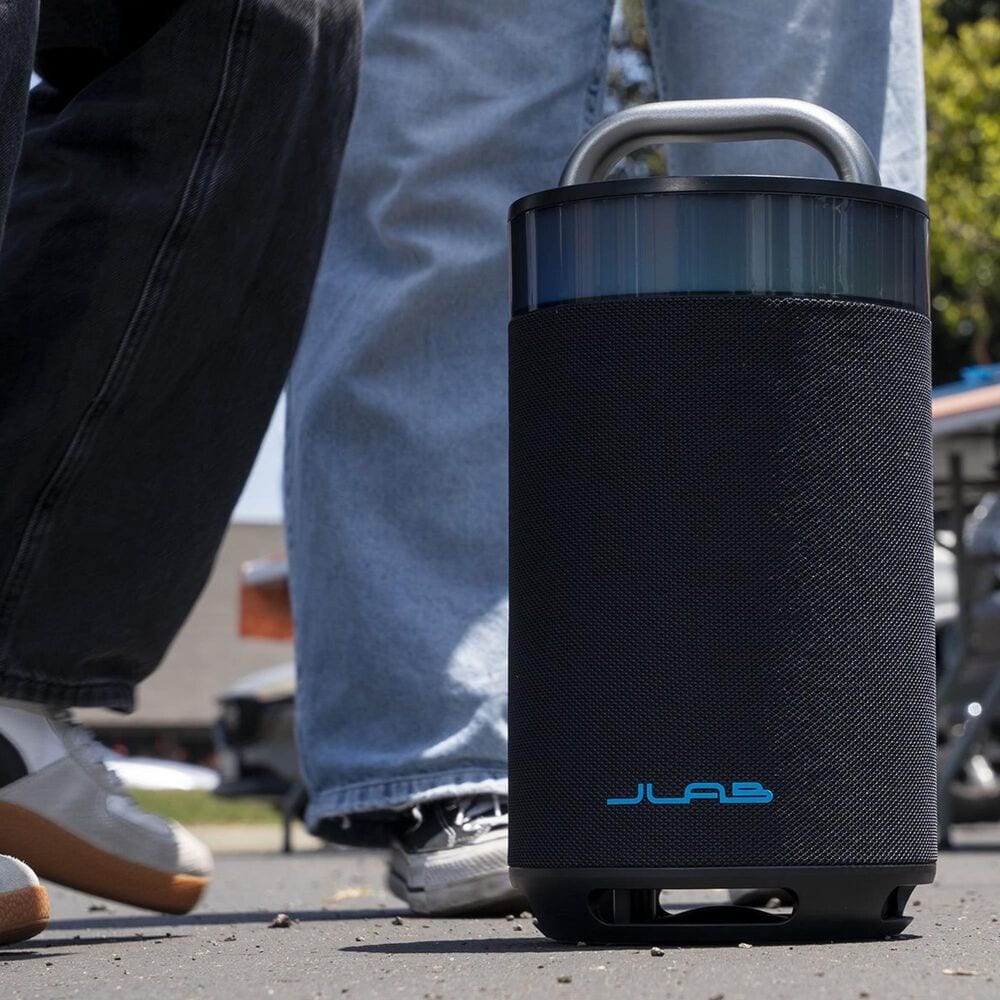 JLab Epic Party Portable Bluetooth Speaker in Black, , large