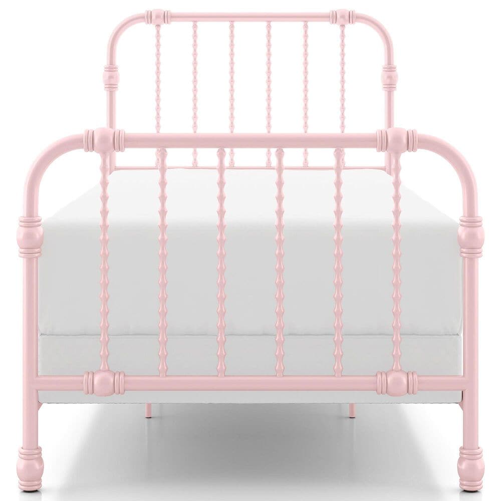 Furniture of America Wren Twin Spindle Kids Bed in Pink, , large