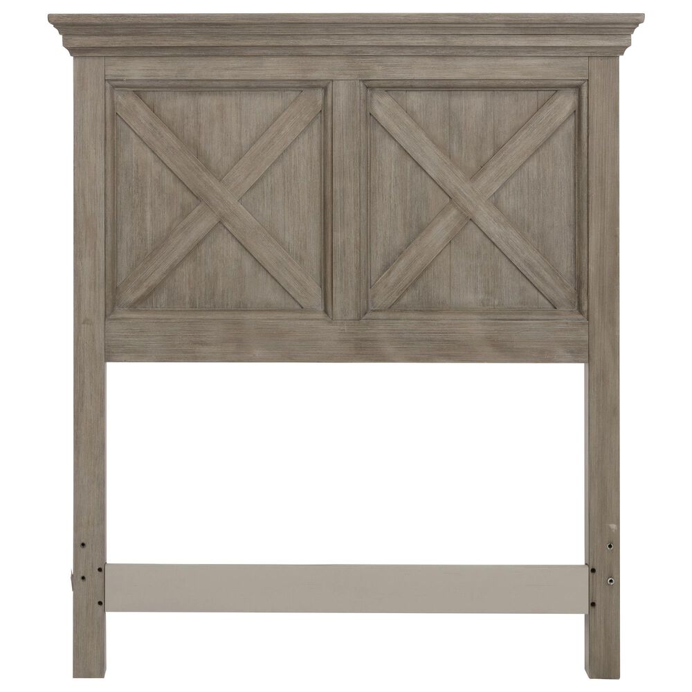 Homestyles Mountain Lodge Twin Headboard in Gray, , large