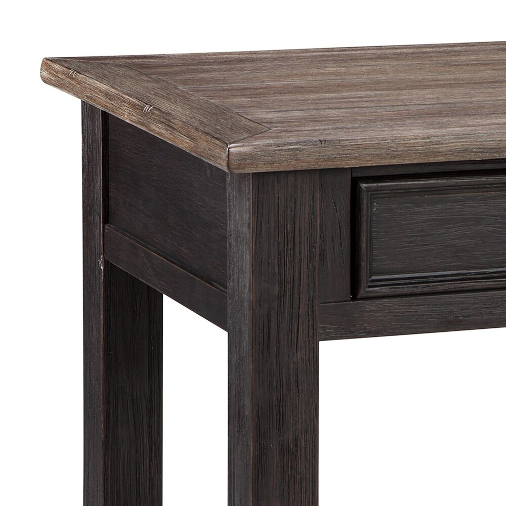 Ashley Tyler Creek Sofa Table in Grayish Brown and Black, , large