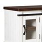 Ashley Valebeck Dining Room Server in White/Brown, , large