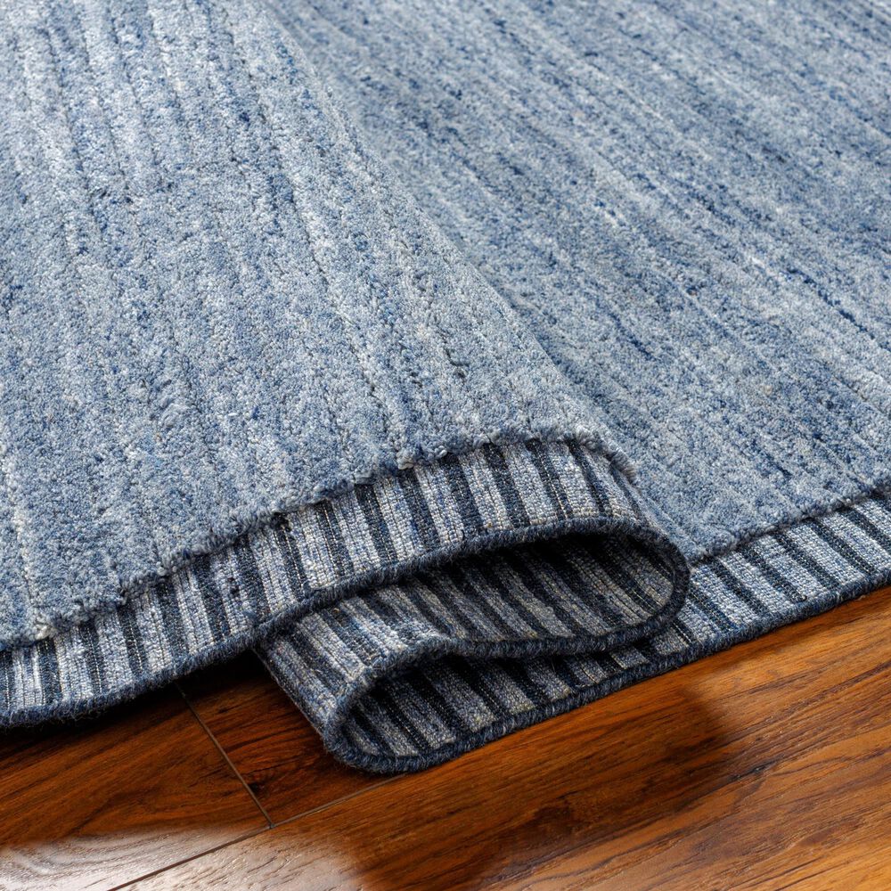 Surya Yasmin 6&#39; x 9&#39; Black, Navy, Denim and Ink Blue Area Rug, , large