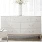 Bernhardt Axiom 7 Drawer Dresser in Linear White and Linear Gray, , large