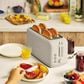 Bella 4-Slice Slim Toaster in Oatmilk, , large