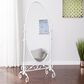 Southern Enterprises Lourdes Cheval Mirror in White, , large